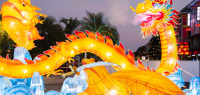 Đèn lồng khổng lồ - Điểm đến thú vị tại Vinhomes Ocean Park 2