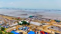 Cận cảnh đại đô thị lấn biển Vinhomes Cần Giờ đang rầm rộ thi công
