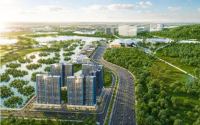 Vị thế tâm điểm bốn dòng chuyển động của thành phố mới tạo sức hút riêng cho Golf Bay 2