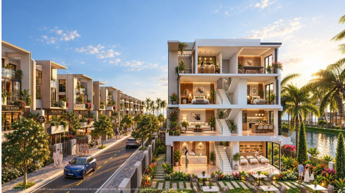 Biệt thự song lập Vịnh Bình Minh 1 tại Vinhomes Global Gate Hạ Long: Tổ ấm bình yên giữa thiên nhiên