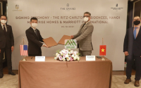 Masterise Homes và Marriott International ký thỏa thuận hợp tác mang khu căn hộ hàng hiệu Ritz-Carlton đến Hà Nội